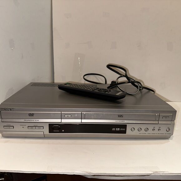Sony SLV-D350P DVD VCR Combo Player VHS Recorder/ Tested And Working - Picture 1 of 5
